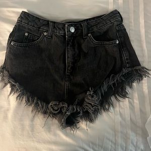 Topshop Kiri denim shorts